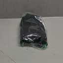 sancua Round Tablecloth - 90 Inch - Water Resistant Spill Proof Washable Polyester Table Cloth Decorative Fabric Table Cover for Dining Tables, Buffet Parties and Camping, Black