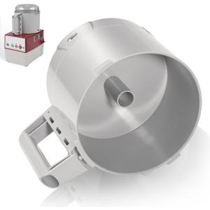 112204S Cutter Bowl Fit for Robot Coupe R2 R2B R2N R2 Dice Food Processor, Replacement 3 Quart Bowl for Robot Coupe, Grey
