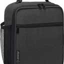 Lunch Box for Men Women Adult-Small Insulated Lunch Bag for Office Hiking - Portable Reusable Lunch Box (Depth Gray)