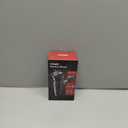 Multi-Functional Strategist Razor: A Waterproof, Cordless Electric Shaver for Men with 3 Trimming Attachments and Variable Speeds - Deep Grey Edition