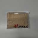 Pudolla Men's 7" Gym Workout Shorts with Zipper Pockets Lightweight Quick Dry Running Athletic Shorts for Men (L)