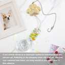 Dog Memorial Gifts for Loss of Dog, Pet Loss Sympathy, Cat Death Remembrance Gift for Pet Lovers, Cat Bereavement Ornament with Sympathy Card (gold)