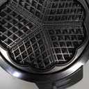 Mueller Heart 5 Waffle Maker, Waffle Iron, Adjustable Browning Control & Nonstick, Cool Touch Handle, Easy to Clean, Small Kitchen Appliances