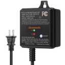 DEWENWILS 60W WiFi Low Voltage Transformer, 120V AC to 12V DC, Smart Outdoor Low Voltage Landscape Transformer with Timer, Work with Alexa & Google Home, Weatherproof for Landscape Lights, FCC Listed