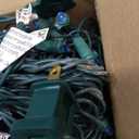 LED Christmas Net Lights Outdoor, UL Certified, 144LED 6ftx6ft, Green Wire, Connectable Waterproof Mesh Light for Christmas Party, Yard, Shrubs and Bushes Decorations (Blue)