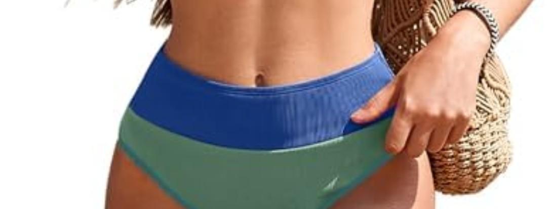 AI'MAGE Swim Underwear L Green/Blue