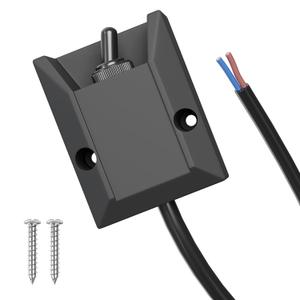 RVMARINEPAT Wired Toggle Switch 12V 30A Heavy Duty Waterproof Toggle Switch SPST ON/Off 2 Pin Latching Rocker Switch with 2ft Wire for Marine, RV, Automotive, Boat Electrical Systems