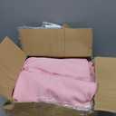 Fitable 6 Pack Pink Round Tablecloths - 120 Inches in Diameter - Stain Resistant and Washable Table Clothes, Polyester Fabric Table Covers for Wedding, Party, Banquet, Formal Events