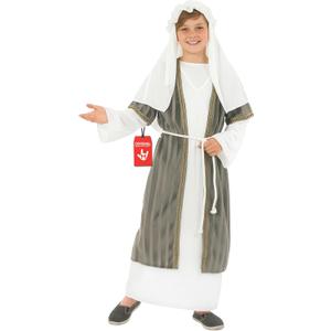 fun shack Grey Shepherd Costume for Kids, Boys Shepherd Costume, Nativity Costumes for Kids, Boys Christmas Costumes (Large, Gray)