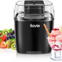 Ice Cream Maker, Mix-ins, Milkshakes, Frozen Yogurt, Sorbet, Gelato Soft Serve Machine with Auto Shut-off Timer, 1.5 Quart Container & Lid Removable Inner Bowl, Gifts for Kids Home