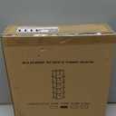 Vertical Shoe Rack - Tall Narrow Shoe Rack Organizer for Small Spaces,7 Tier Bamboo Shoen Shelf for Entryway,Closet,Corner,Doorway,Skinny Shoe Shelf Space Saving Shoe Storage,Free Stackable DIY (Brown)