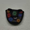 Golf Club Head Covers Putter Headcovers Mallet Putter Cover Blade Putter Cover for Odyssey White Hot Pro Heel-Shaft Strong Magnetic