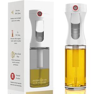 Olive Oil Sprayer for Cooking,Glass Oil Sprayer Mister Spray Bottle, 1g Per Press Oil Spritzer, Olive Oil Spray Bottle Dispenser for Air Fryer, Salad, Grilling, Kitchen Gadgets Essentials Tools