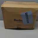 Bedsure SupportMax Orthopedic Dog Beds Large Sized Dog - As Seen on TV Extra Thick Supportive Large Dogs Bed with Waterproof Washable Cover, L Plus Comfort Pet Sofa with Soft Sherpa, Beige, 38" (Cream)