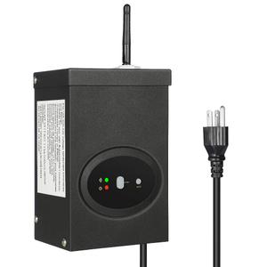 DEWENWILS Smart Low Voltage Landscape Transformer 120W, 120V AC to 12V AC for LED Landscape Lights, Outdoor Lighting, Waterproof, 1 Zone Control, Compatible with Alexa and Google Home, ETL Listed