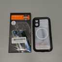 Red2Fire for iPhone 16 Case Waterproof, [Built-in Screen Protector & Camera Protector][Compatible with MagSafe][Full Body Shockproof][IP68 Waterproof][Dustproof] Phone Case 6.1" Black/Clear