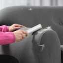 NOLITOY Compact Lint Roller with 3 Rolls Replaceable Sticky Paper - Portable Pet Hair Remover for Clothes, Furniture, and Travel Essentials Household Use