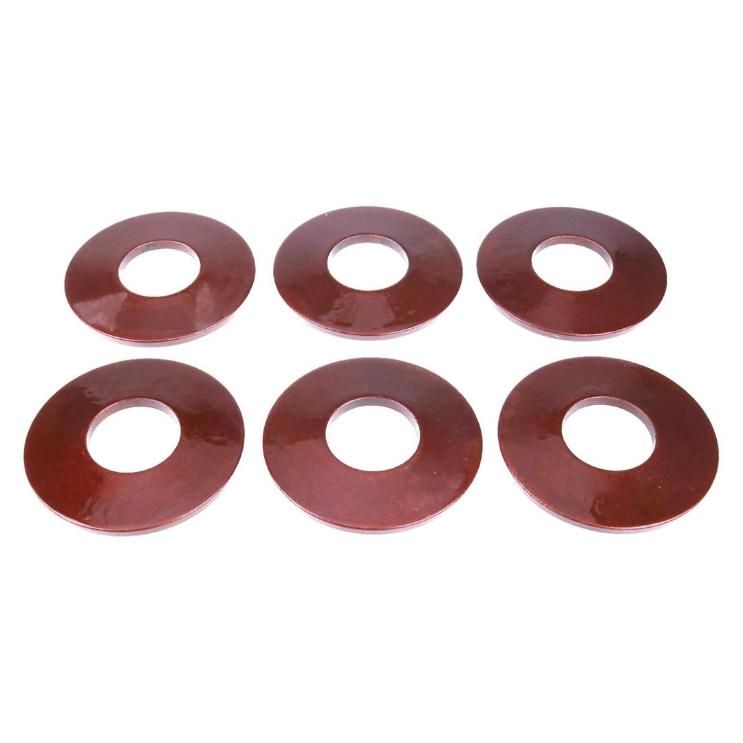 6X Blade Bolt Beveled Washers K5651-34352 K5651-34350 1913-2201 Compatible with Kubota Mowers ZD21 ZD28 ZD25F ZD221 ZD323 ZD326 ZD327 ZD331 ZD1211 ZG222 ZG227 B2400 B7800 RCK60 RCK54 RCK72