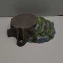 Extra Large Resin Reptile Hideouts Cave Habitat Decor for Reptiles, Amphibians, Fish Tanks and Gecko, Leopard