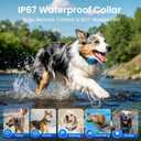 Wireless Dog Fence System, 5-in-1 Electric Fence for Dogs, Protection & Training, Fence Range up to 394 Ft, Training Distance up to 3300 Ft, with Remote