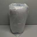 JOEJOY Dog Bed Medium Size Dog, Removable Washable Cover Orthopedic Soft Pet Bed, Anti-Slip Fluffy Plush Faux Rabbit Fur Puppy Bed, 30"x24"x8", Leopard Print, Grey