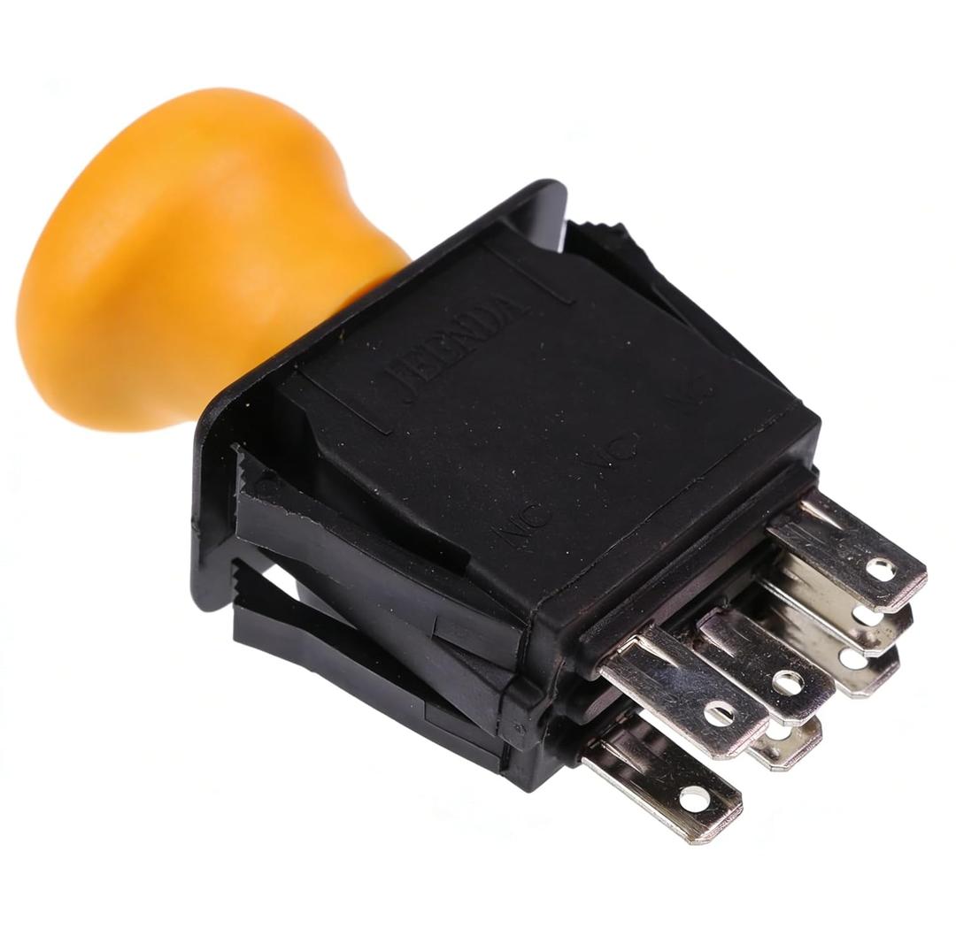 JEENDA Blade Clutch PTO Switch 7 Terminals Compatible with Cub Cadet MTD 725-3233A 725-3233 925-3233A 925-3233 Delta 6201-308 6204-308 Fits RTZ XT2 ZT1 ZTR Zero 1515 1517 1525 1527