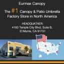 Eurmax USA 10x10 Pop Up Canopy SunWall-UV Protection for Tents,Blocks Sunlight&Wind,Water Resistant Side Wall Only,Easy Hook & Loop Installation,Fit for 10FT Straight Leg Shelters&Gazebo,White