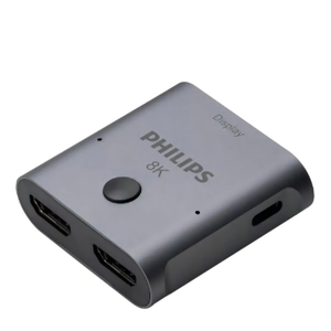 Philips 8k Hdmi 2-port Switch De Dados 48 Gbps