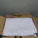 Fitable 8 Pack Table Cloth Rectangle Table: Stain and Wrinkle Resistant Tablecloth Rectangular, Washable Polyester Tablecloths for Wedding Party Dining Banquet Event Catering(White, 70x120 Inch)