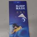 Mavogel Cotton Sleep Eye Mask - Updated Design Light Blocking with Adjustable Nose Bridge, Soft and Comfortable Night Eye Mask for Men Women, Eye Blinder for Shift Work, Includes Travel Pouch, Grey
