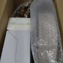 Rubtlamp 210Pcs Plastic Pink Plates with Gold Plastic Silverware Set Include 30Pink Dinner & 30 Dessert Plates, 90Gold Cutlery, 30Gold Cups, 30Napkins, Pink Dinnerware for Mother's Day