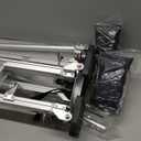 ToolPro Professional Grade Adjustable Drywall Stilts - for Drywall Installation, Painting, and More. Soft Strap Bands to Reduce Soreness and Smoother use (24-40 in., Aluminum)