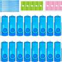 8GB USB Flash Drive 20 Pack Nicepicten Zip Drive USB 2.0 Thumb Drive Memory Stick FAT32 USB Jump Flash Drive Bulk - 8GB Blue