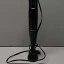 Elite Gourmet EHB3201 Immersion Hand Blender 300 Watts 2 Speed Mixing with Detachable Blades, Detachable Wand Stick Mixer, Smoothies, Baby Food, Soup, Charcoal Black