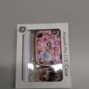 Inesore for AirPods Pro 2nd Generation Case Cover with Lock, Flowers Cute AirPod Pro 2 Case Hard iPod Pro Cases for Women Girls with Cleaner Kit for AirPod Pro Cases (2023 USB-C /2022/2019) - Pink