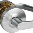 NEWBANG Grade 2 ADA Commercial Heavy Duty Non-Locking Passage Door Lever in Satin Chrome 26DFinish, Left and Right Handed, MD-C2-3PS-1P