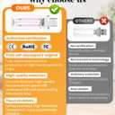 USB Retro Car Lamp, Touch-Control Portable LED Car Ambient Light, USB Powered Night Lights, Suitable for Bedroom, Camping, Holiday Decorations. (Purple Light)