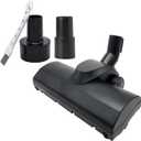 For Shop Vac Using 1 1/4'' & 2 1/2'' Accessories, Turbo Brush Head 1.25" Plus 2 1/2 Inch Vacuum Hose Adapter Compatible with Rigid Shop-Vac VacMaster Craftman - Vacuum Attachment for Pet Hair Removal