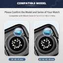 BINLUN Compatible with Apple Watch Bands 38mm 40mm 41mm 42mm 44mm 45mm 46mm 49mm for Women Men Lightweight Resin Watch Straps Compatible with iWatch Series 11/10/9/8/7/6/5/4/3/2/1/Ultra3 2 1/SE3 2 1