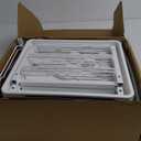 Rolling Storage Utility Cart Organizers with 8 Drawers and Wooden Tabletop for Living Room,Office,Classroom,Craft Room,Bedroom,Dorm,Green