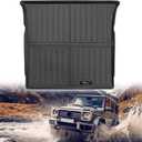 Trunk Mats Cargo Liner for 2002-2018 Mercedes-Benz G Class G500 550 G55 G63 AMG W463 Accessories All Weather TPE Rubber Protector Mat (for 2002-2018 Mercedes-Benz G Class Cargo Mats)