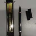 LAVONE Eyebrow Pen, 2-in-1 Eyebrow Pencils for Women with 4 Tip Microblading Eyebrow Pencil and Curved Precise Brow Pencil, Waterproof Eyebrow Pencil Create Full, Natural Hair-Like Brows, Black