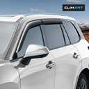 CLIM ART Incredibly Durable Rain Guards for Lexus TX 2024-2026, Original Tape-on Window Deflectors, Vent Deflector, Window Visors, Car Accessories, 4 pcs. - 424396