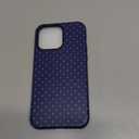 Jusy Compatible with MagSafe Polka Dot Case for iPhone 14 Pro Max, Cute Aesthetic Polka Dots Magnetic Phone Case, Soft TPU and Hard PC Protective Phone Cover for Women Girls (Matte), Navy Blue