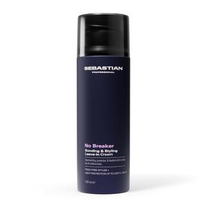 Sebastian Professional No Breaker Bonding & Styling Leave-In Cream | Intense Hair Conditioning Cream with Heat Protection | 72 HR Frizz-Free, Flexible Hold | 4.9 fl oz 