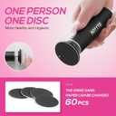 2 x Professional Electric Foot File, Adjustable Rotatable Electronic Foot Dead Skin Remover Callus Remover Tool for Home & Nail Salon with 60 pcs Replacement Sandpaper Disk,Black