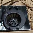 Bathroom Exhaust Fan, 110 CFM 1.0 Sone Quiet Bathroom Fan, Ceiling Mount Ventilation Fan for Home/Office/Hotel, 26W Energy-Saving, Square, White