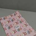 Vnaaem Pink Christmas Wrapping Paper for Boys Girls Kids - Cute Xmas Gift Wrap With Santa Tree Reindeer Design for Holiday Party Celebration - 20 X 28Inches Per Sheet(8 Pack)