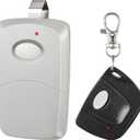 Dreyoo 2 Compatible with Multicode Linear 3089 Garage Gate Door Opener Remote Transmitter, Compatible with Linear MultiCode 3060, 3070, 10 Dip Switch 300Mhz Garage Door Opener Remote