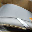 PERLECARE Full 3 inch Firm Dual Layer Mattress Topper with Bamboo Cover